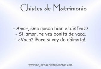 Chistes Divertidos de Matrimonio